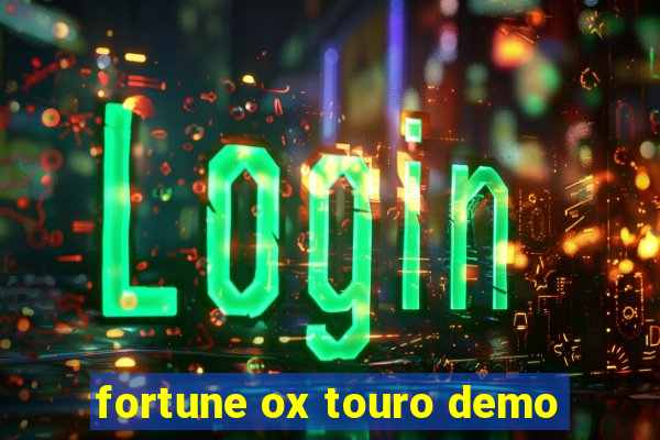 fortune ox touro demo